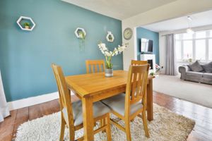 Dining room through to living room- click for photo gallery